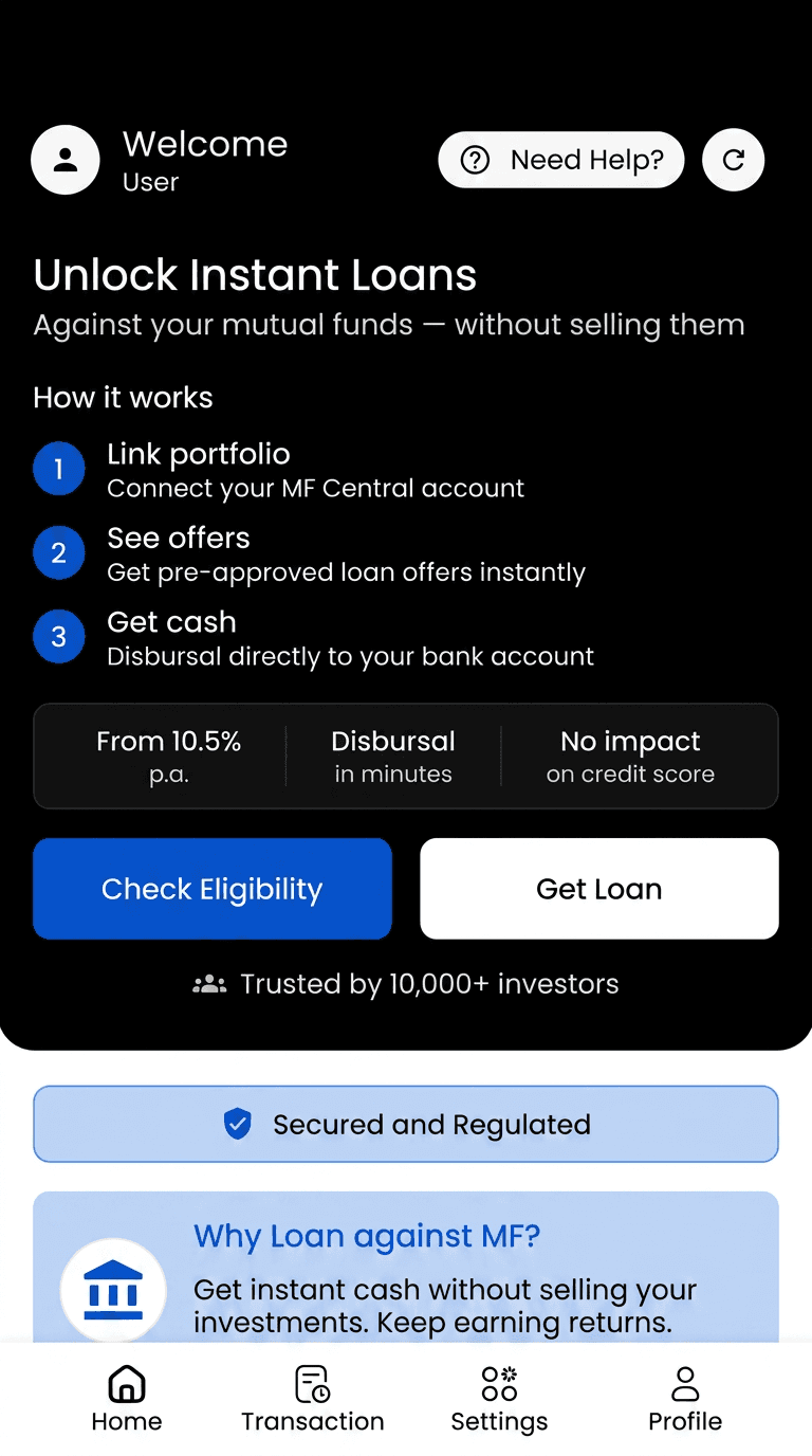 Lark Money app preview